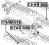 SUZUK 0931912038 Control Arm-/Trailing Arm Bush